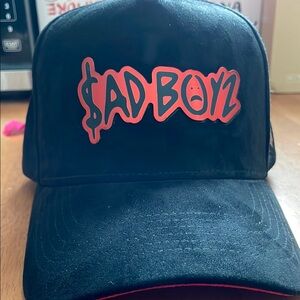 CopyBlack Sad Boyz Cap
